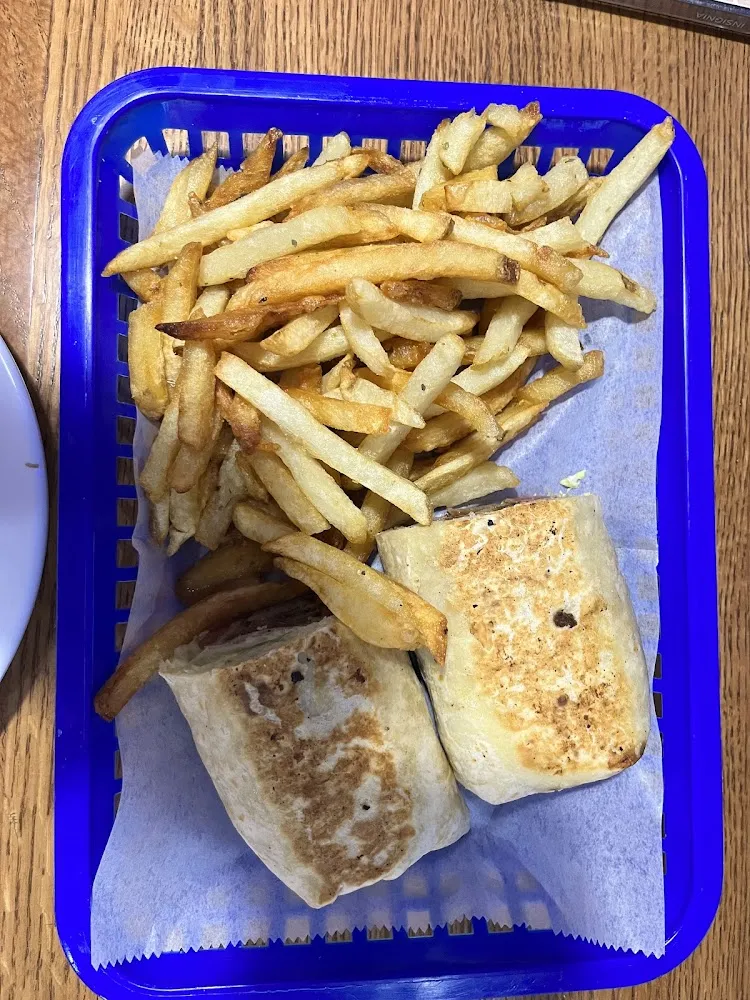 Kids Grilled Cheese with Fries